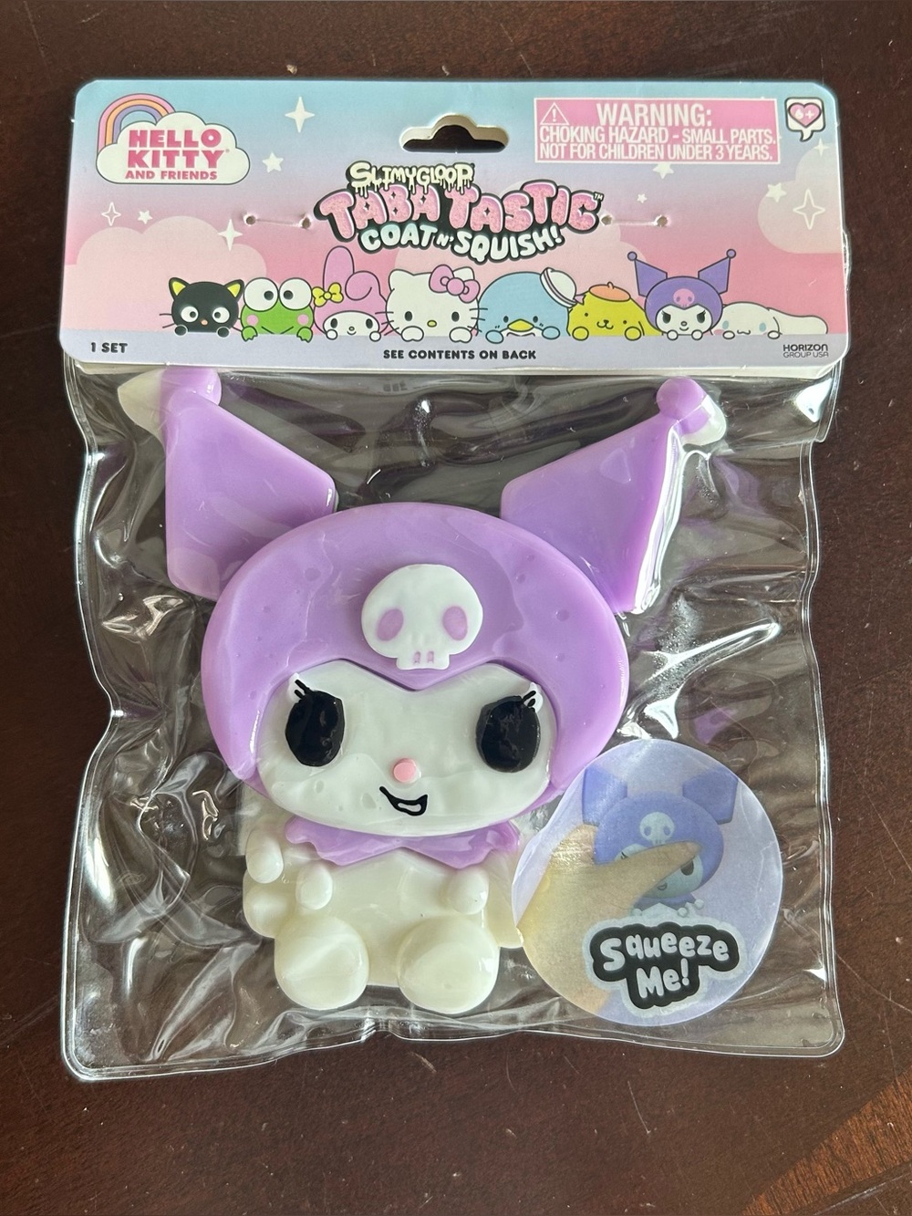 Sanrio Hello Kitty Kuromi Squishy Squeeze Fidget Toy New In Package
